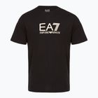 EA7 Emporio Armani Visibility Cotton Crew черна/бежова мъжка тениска