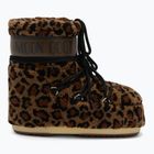 Дамски ботуши за сняг Moon Boot Icon Low Fleece Leopard cognac/cocoa