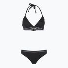 Дамски бански костюм от две части EA7 Emporio Armani Logo Tape Bikini Triangle black