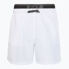 Мъжки EA7 Emporio Armani Logo Tape Boxer Swim Shorts white