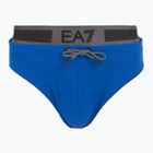 Мъжки бански EA7 Emporio Armani Logo Tape Swim Brief тюркоазено море