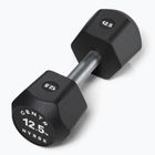 Дъмбел/Гира Centr Urethane Dumbbell Centr x Hyrox 12,5 kg black