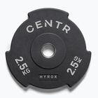 Бъмпър тежести Centr Olimpijski Centr x Hyrox Interlocking Bumper Plate 2 pcs black