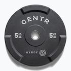 Бъмпър тежести Centr Olimpijski Centr x Hyrox Interlocking Bumper Plate 2 pcs black