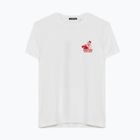 Мъжка тениска Kaotiko Washed Bella Ciao white