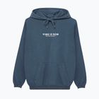 Дамски суитшърт Kaotiko Sud Cap Washed Time is Now marino