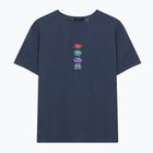 Мъжка тениска Kaotiko Washed Mouth Colors navy
