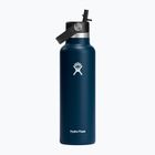 Термобутилка Hydro Flask Standard Flex Straw 620 ml, тъмносиня S21FS464