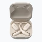 Безжични слушалки Shokz OpenFit beige
