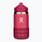 Термобутилка Hydro Flask Wide Mouth Straw Lid And Boot 2024 355 ml peony