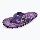 Gumbies Islander лилави джапанки с подпис