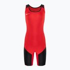 Дамски борцов трико Nike Weightlifting Singlet scarlet/black