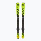 Детски ски за спускане Völkl Racetiger Junior Yellow + 4.5 VMotion Jr yellow/black