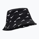 Детска шапка с периферия Nike Swoosh Print Bucket black