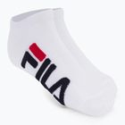 Fila Unisex Invisible 2 Pack чорапи бели