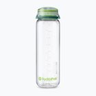 Туристическа бутилка HydraPak Recon 1 l clear/evergreen lime