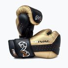 Боксови ръкавици Rival RB10 Intelli-Shock Bag черни/златни
