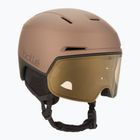 Ски каска Bollé X-Fusion tungsten black matte/photochromic gold