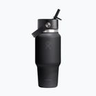 Термобутилка Hydro Flask Wide Flex Straw Travel 621 ml black