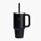 Термо чаша Hydro Flask Travel Tumbler Clear Lid black
