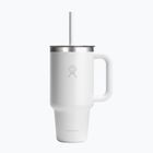 Термо чаша Hydro Flask Travel Tumbler Clear Lid white
