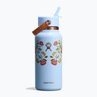 Термобутилка Hydro Flask Wide Mouth с капачка Flex Straw 946 ml western light blue