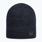 Зимна шапка BUFF Lightweight Merino Wool solid night blue