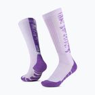 Чорапи BUFF Merino Heavyweight Over The Calf lilac ice