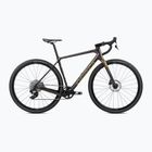 Гравел велосипед Orbea Terra M41e Team 1X 2024 cosmic carbon view/metallic olive green