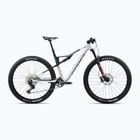 Планински велосипед Orbea Oiz M30 2024 halo silver/blue carbon view