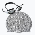 Комплект RAS WT шапка + очила бяла