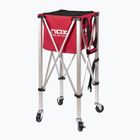 Кош за топки Nox Foldable Balls Basket With Wheels Red