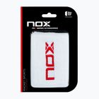 Хавлиени накитници NOX Wristband with Logo 2 szt. white/red