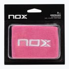 Хавлиени накитници NOX Wristband with Logo 2 szt. pink/white