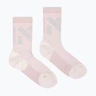 Компресионни чорапи за бягане NNormal Race pink