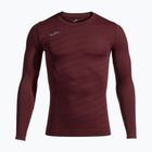 Мъжка термоактивна блуза с дълъг ръкав Joma Classic burgundy