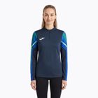 Дамски суитшърт за бягане Joma Elite XI navy/fluor green