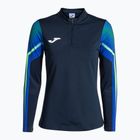 Дамски суитшърт за бягане Joma Elite XI navy/fluor green