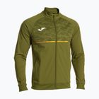 Мъжки потник за бягане Joma Record III Full Zip в цвят каки