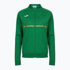Женски потник за бягане Joma Record III Full Zip зелен