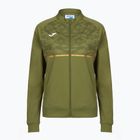 Женски потник за бягане Joma Record III Full Zip зелен