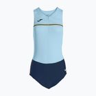 Дамски бански за триатлон Joma Record III Боди небесно синьо-синьо