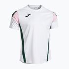 Мъжка тениска Joma Montreal бяла/зелена