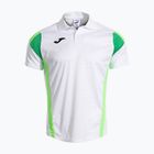 Мъжка тениска за тенис Joma Montreal white/fluor green