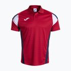 Мъжка тениска Joma Montreal red/dark navy
