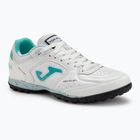 Мъжки футболни обувки Joma Top Flex TF white/turqoise