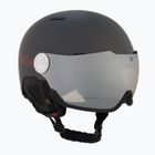 Ски каска Bollé Might Visor titanium red matte/brown gun