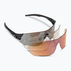 Очила за колоездене Tifosi Tsali matte black/smoke/ac red/clear