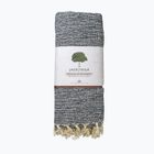 Одеяло за йога JadeYoga Recycled Cotton Hand Loomed Yoga midnight blue