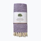 Одеяло за йога JadeYoga Recycled Cotton Hand Loomed Yoga purple